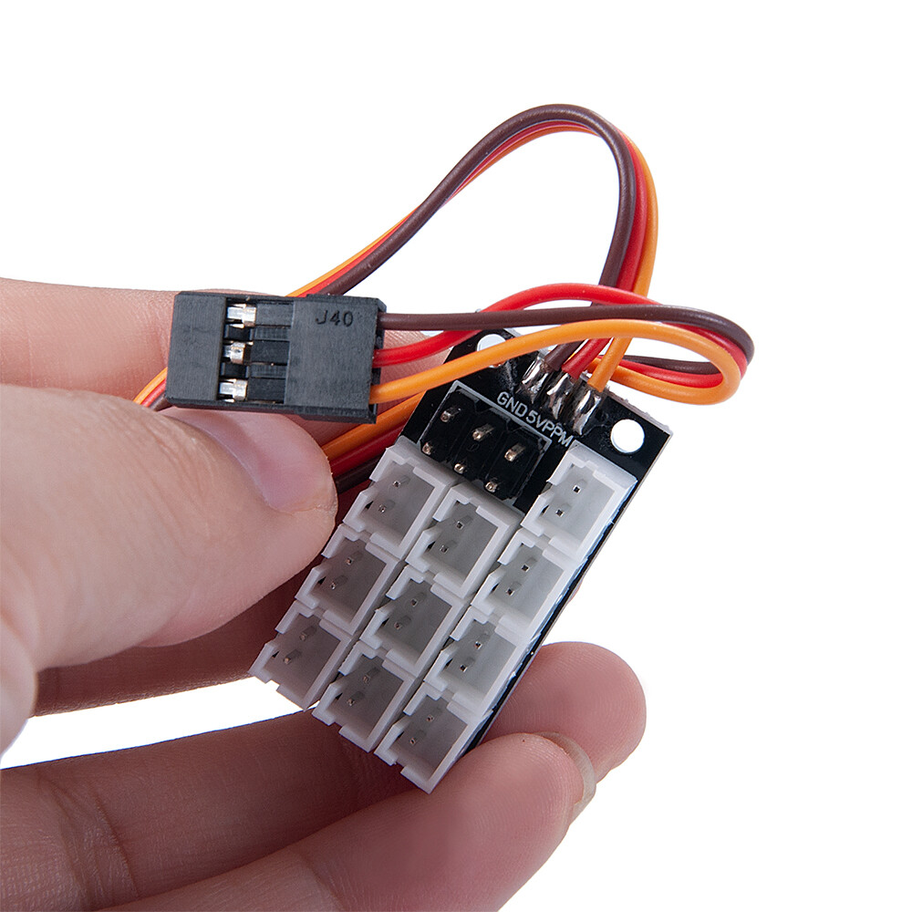 2/5x Light System Expansion Board PH2.0 Module for 1/14 Tamiya Tractor Truck Car