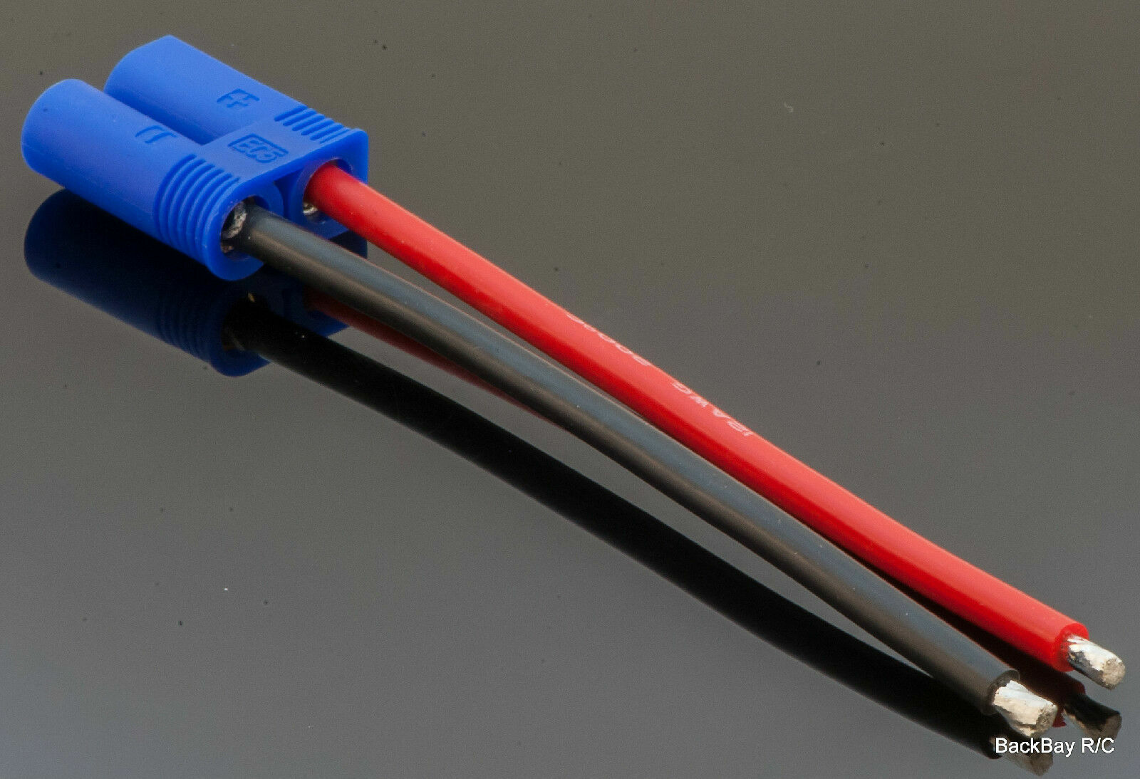 EC5 Male – 10CM 12awg Silicon Wire