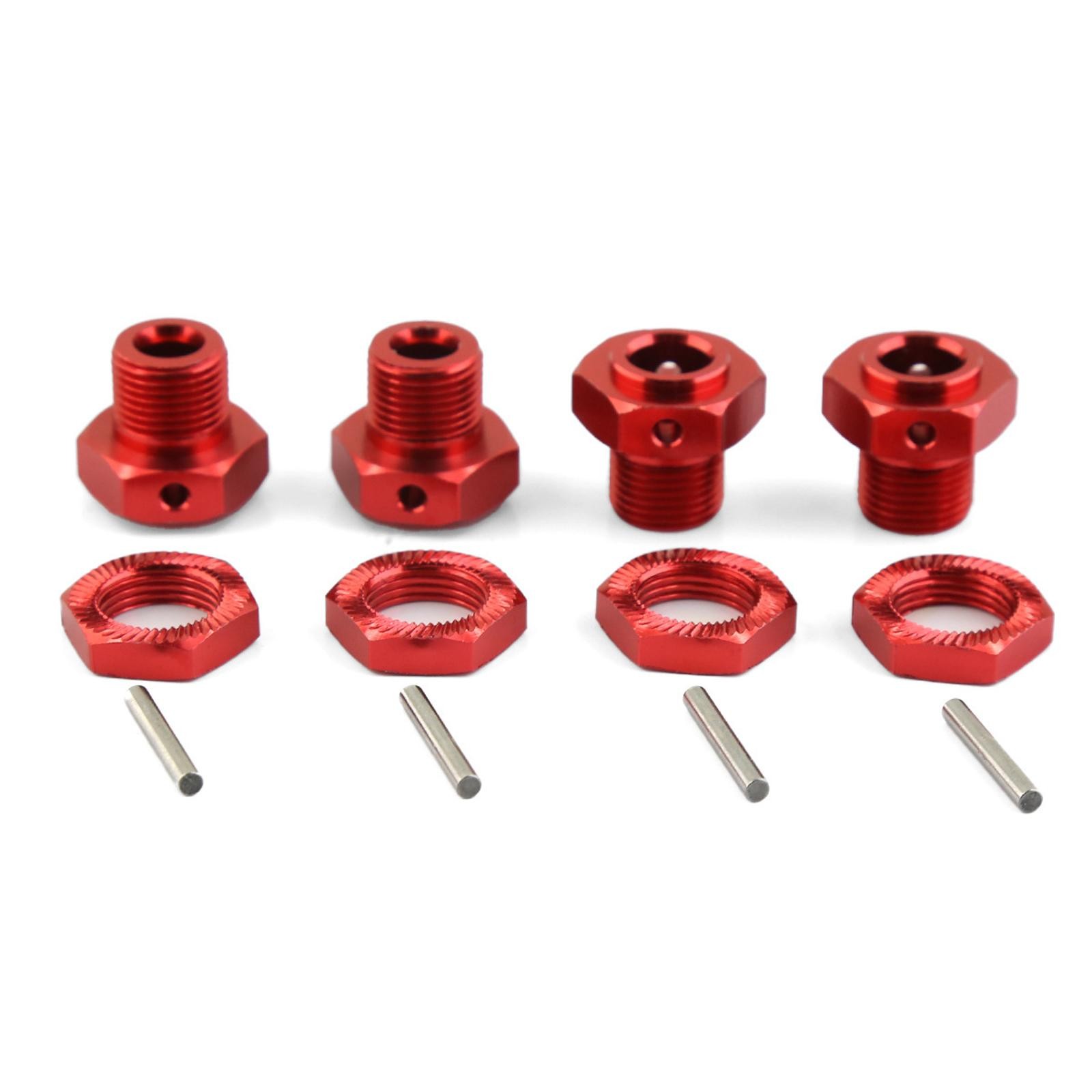 Aluminum 17mm Hexagonal Mount Adapter Kit for ARRMA 1/8 4s KRATON OUTCAST RC Car