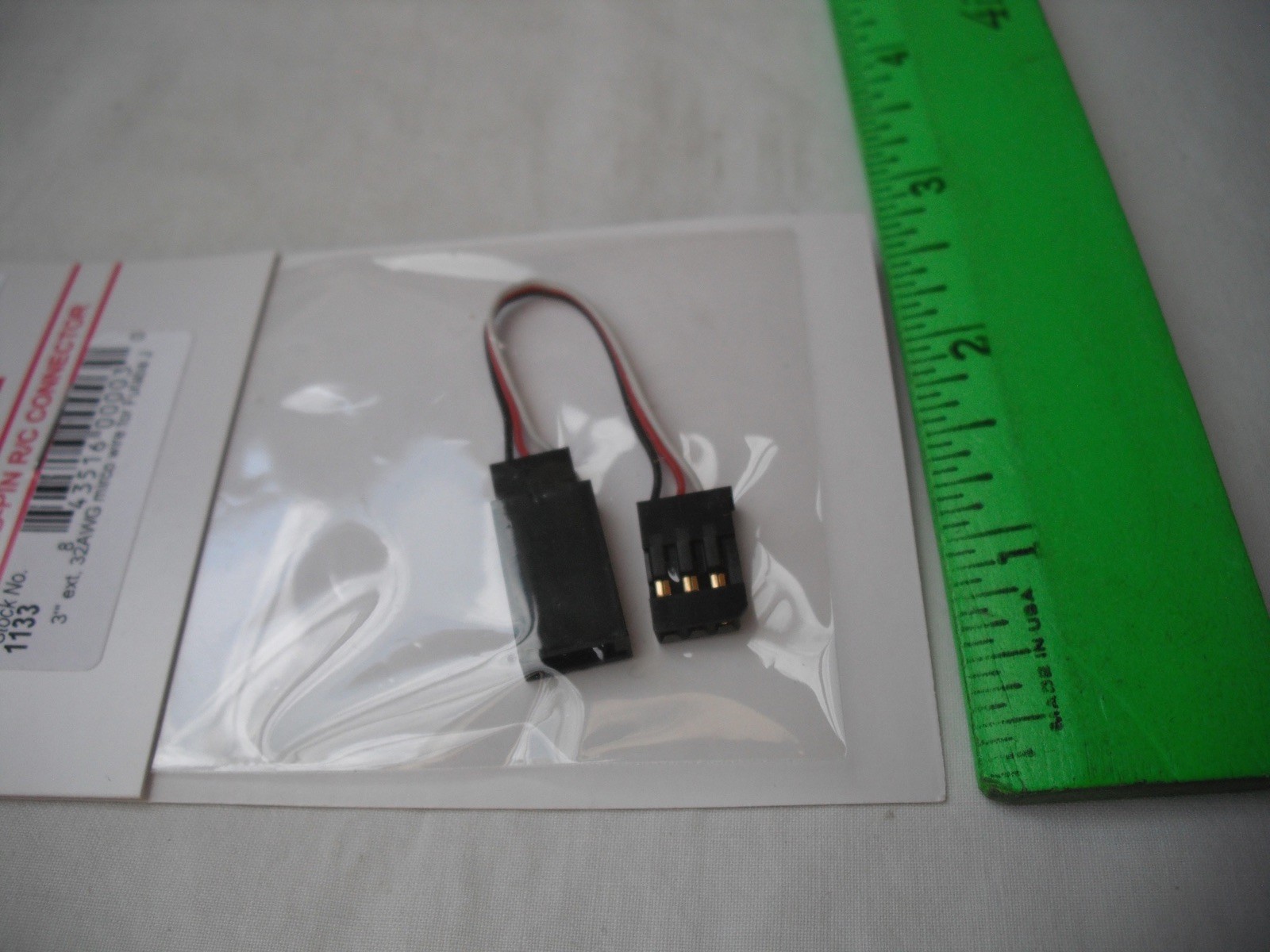 SALE Lot of 3 Maxx Products Mpi 1133, 3″ Extension, Futaba J, Wire,R/C Airplane