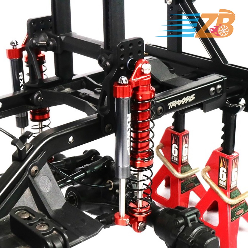 Metal Shock Absorber Suspension 2 Oil Negative Pressure Damping For 1:10 Crawler