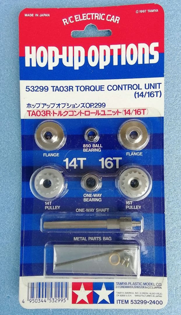 Tamiya 53299 OP 299 TA03R Torque Control Unit 14 16T Hop Up Options Japan
