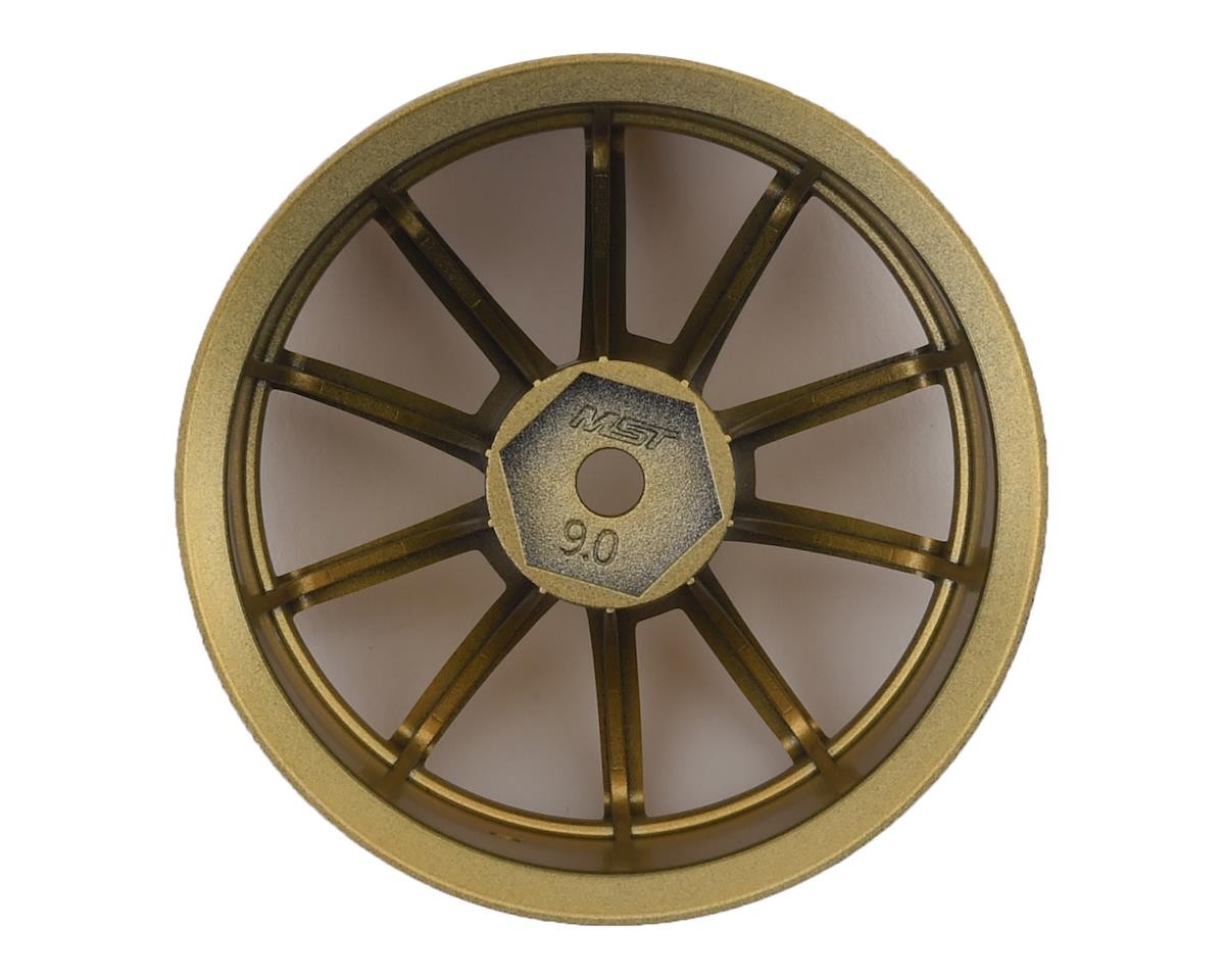 MST Gold GTR wheel (+9) (4) [MXS-832068GD]