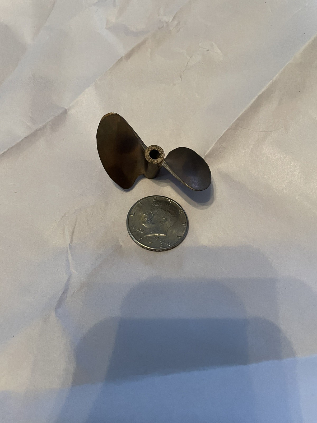 Octura Beryllium Copper RC Boat Propeller 1460 Good Used Condition