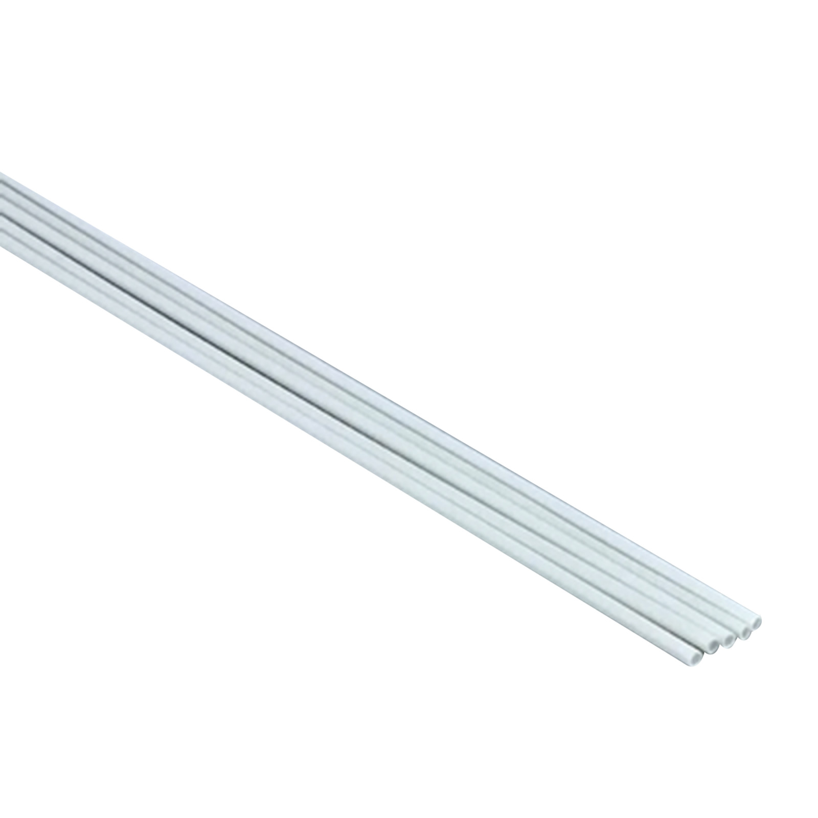 5PCS 2.5mm Plastic Tube Styrene Round Strip Model Sand Table Architecture Tool-