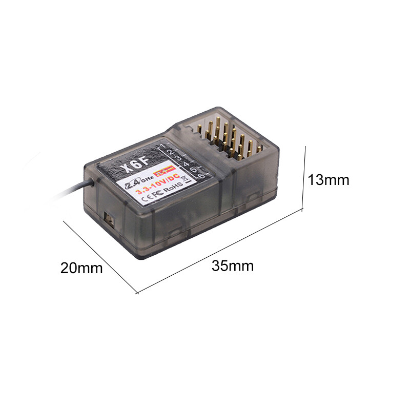 For DUMBORC X4 6 channels Gyroscope Radio Transmitter Receiver X6F/X6FG 2.4ghz