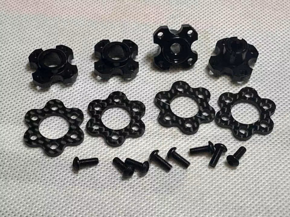 Gtop Yokomo Wheel Hubs F/R for Team Associated RC10 2WD RC-1020