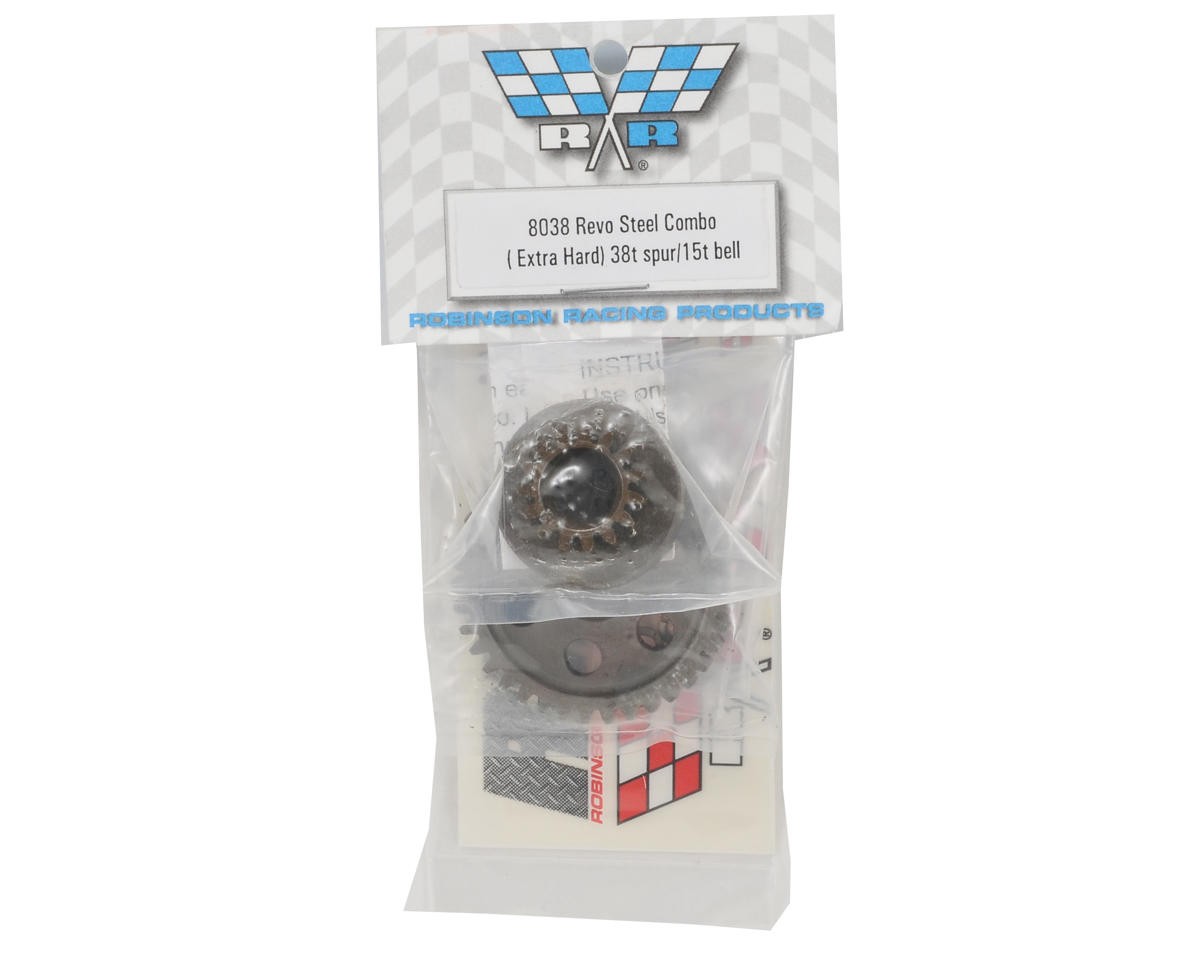 Robinson Racing Extra-Hard Clutch Bell & Spur Gear for Traxxas Revo [RRP8038]
