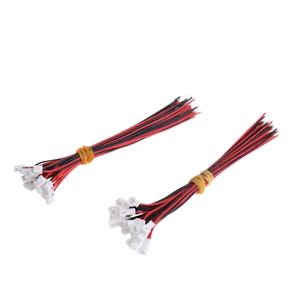 20Pair Micro JST PH 1.25 2 PIN Male Female Plug Connector with Wire Cables 100Mm