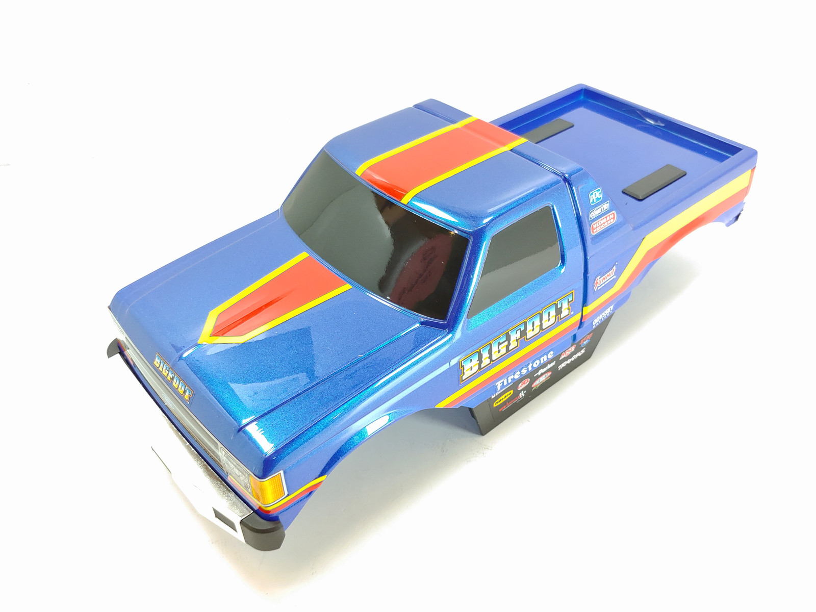 NEW: Traxxas Bigfoot 4×4 MONSTER JAM Clipless Truck Body Factory Painted Stamped