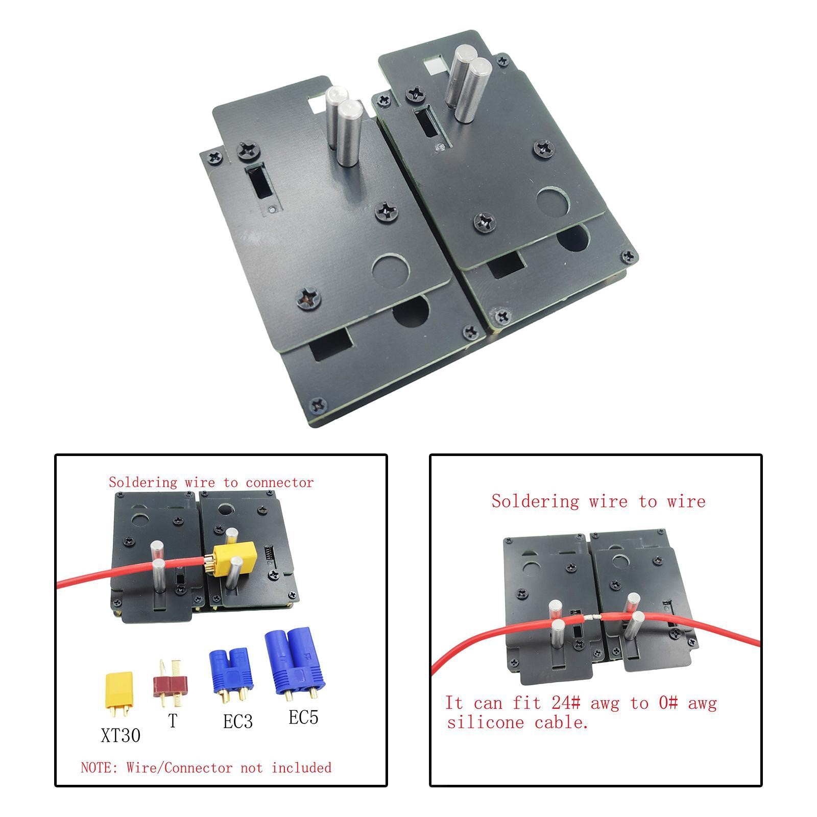 Welding Soldering Insulate Station Jig RC Tool for RC Connector XT30 T Plug