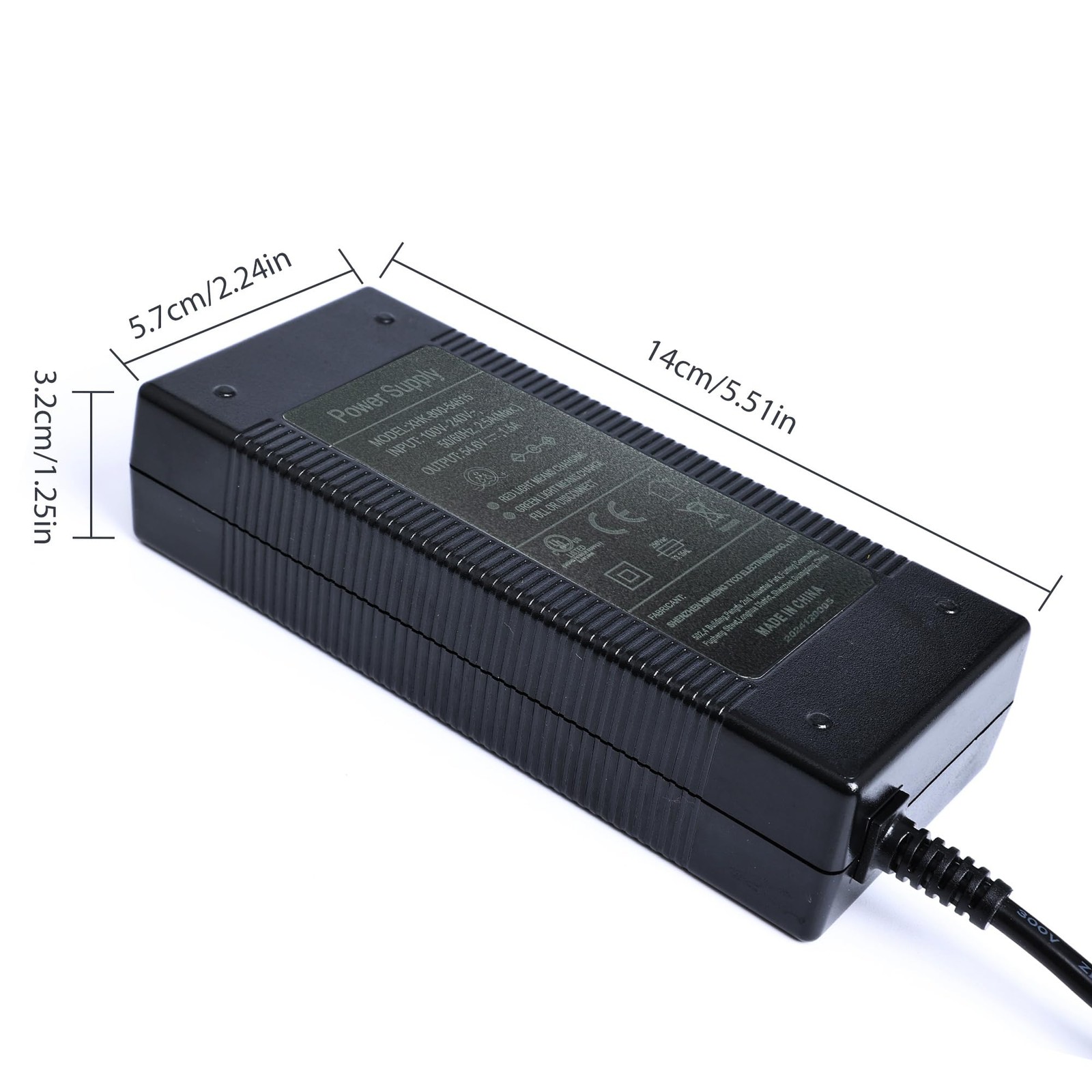 EVAPLUS 5 in 1 Plugs 54.6V Fast Charger, Universal for 48V 13S Lithium…