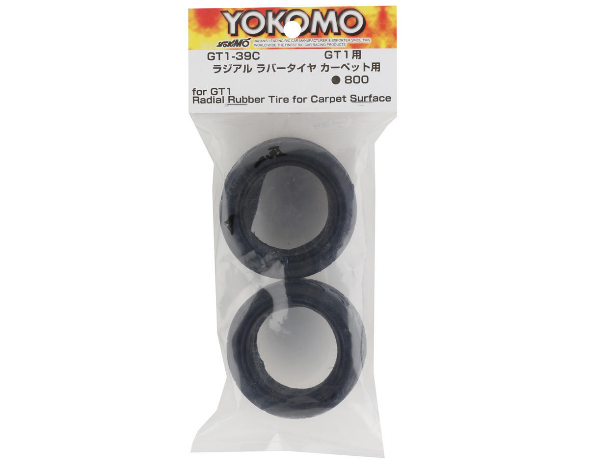 Yokomo GT1 Radial Rubber Tire (2)