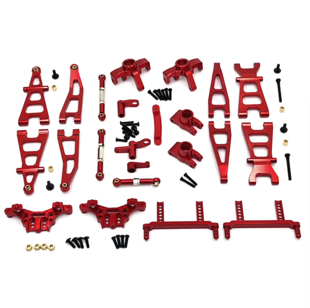 Aluminum alloy CNC Metal Upgrade Parts DIY For KYAMRC 1/16 G161 G162 G169 rc car