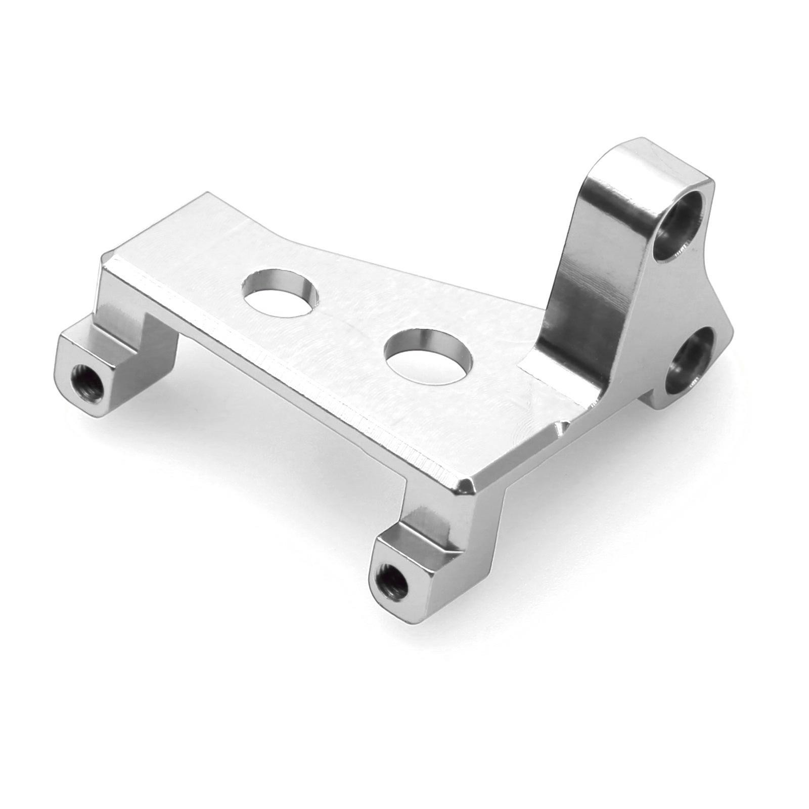 Sliver Gear Box Diff Lock Servo Mount Metal For Traxxas TRX-4 1/10 RC Car D