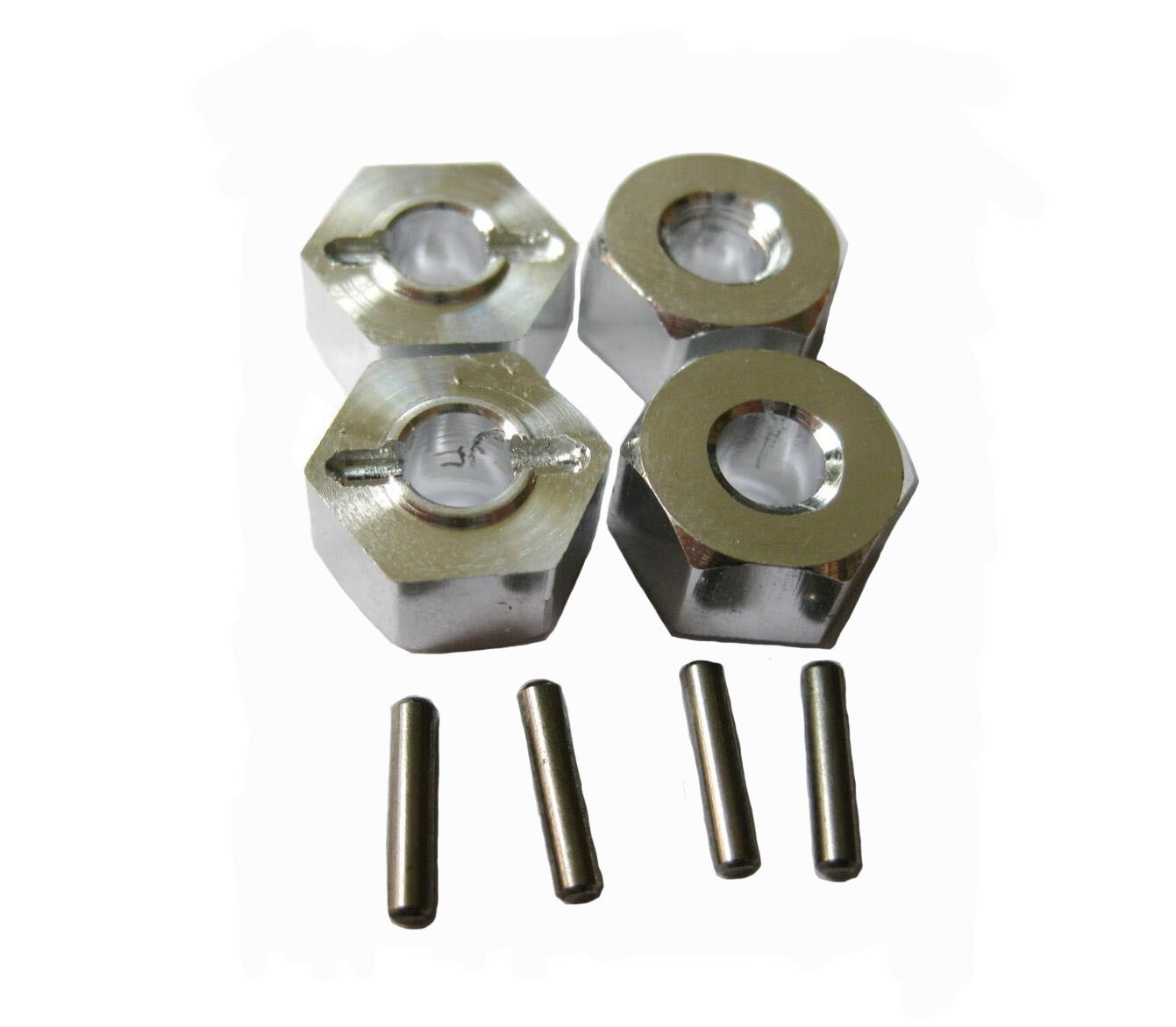 Aluminum Upgrade Parts Fit 1/10 Rc AXIAL Jeep Wraith AX90056 Crawler Car silver