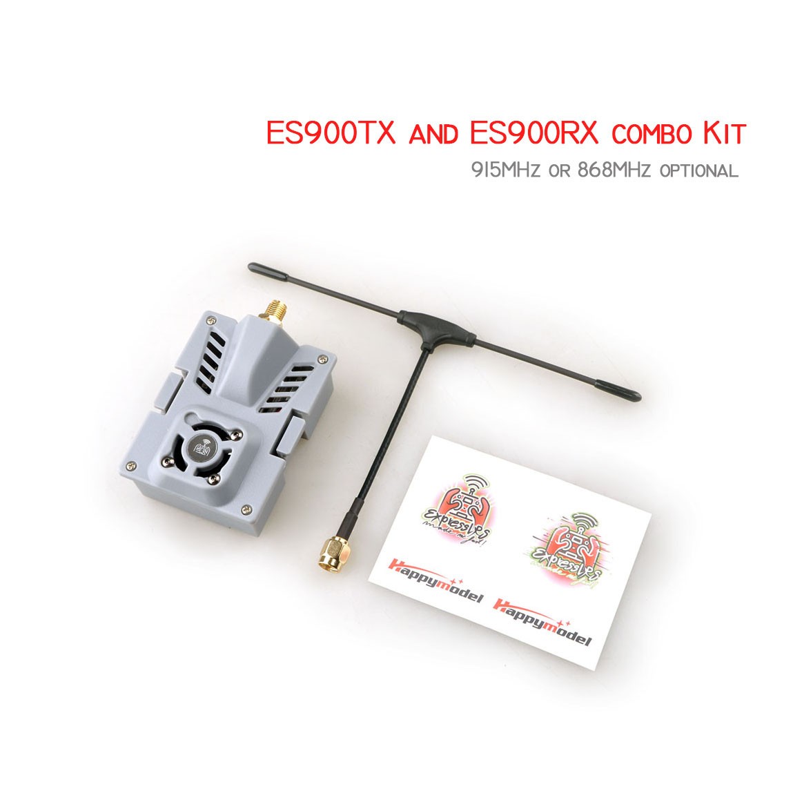 Happymodel ELRS Micro ES900RX（Receiver）ES900TX（Module）Combo Kit 915MHz ExpressLR