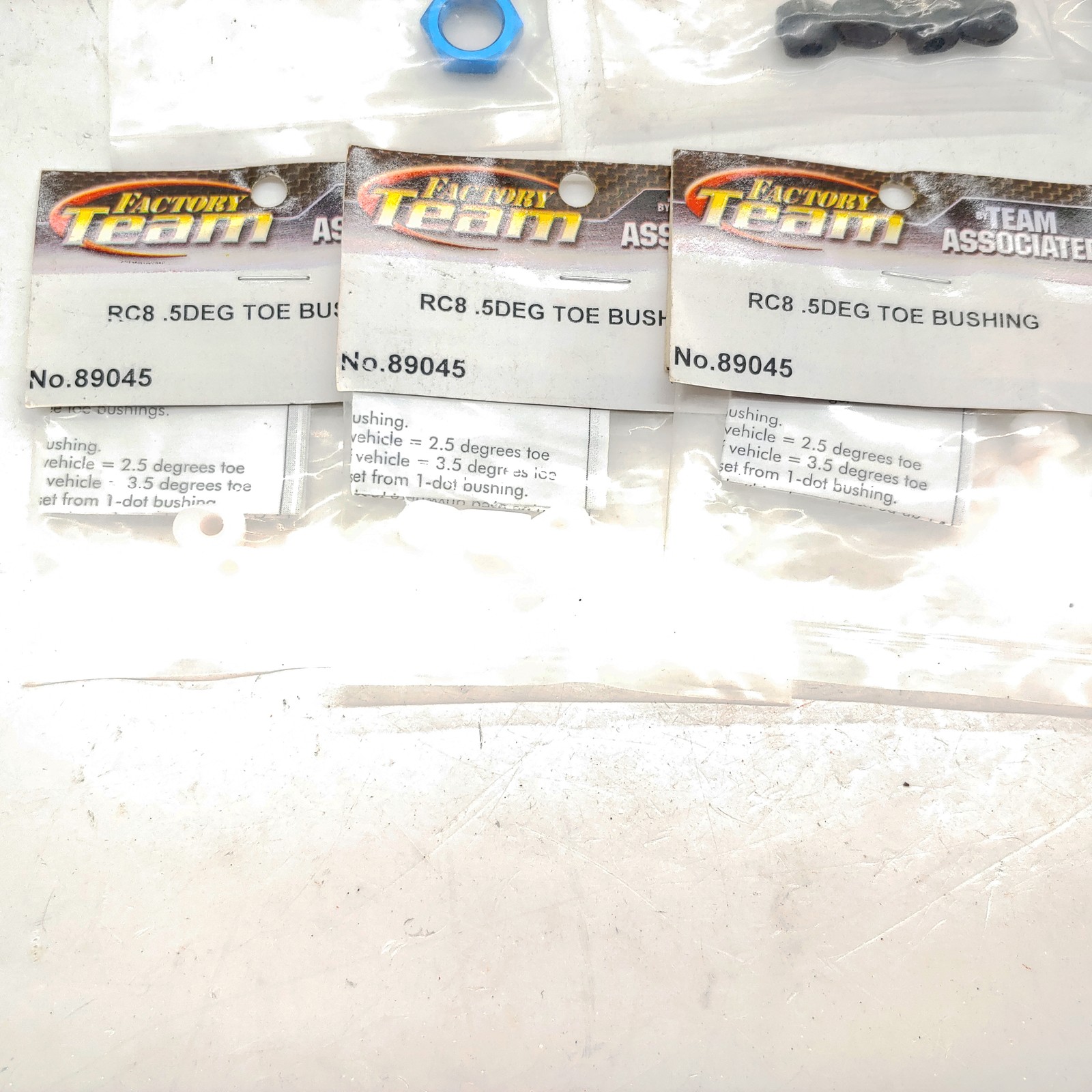 Team Associated RC8 New Parts Lot – 89094 81112 89045 89329 89470 x6