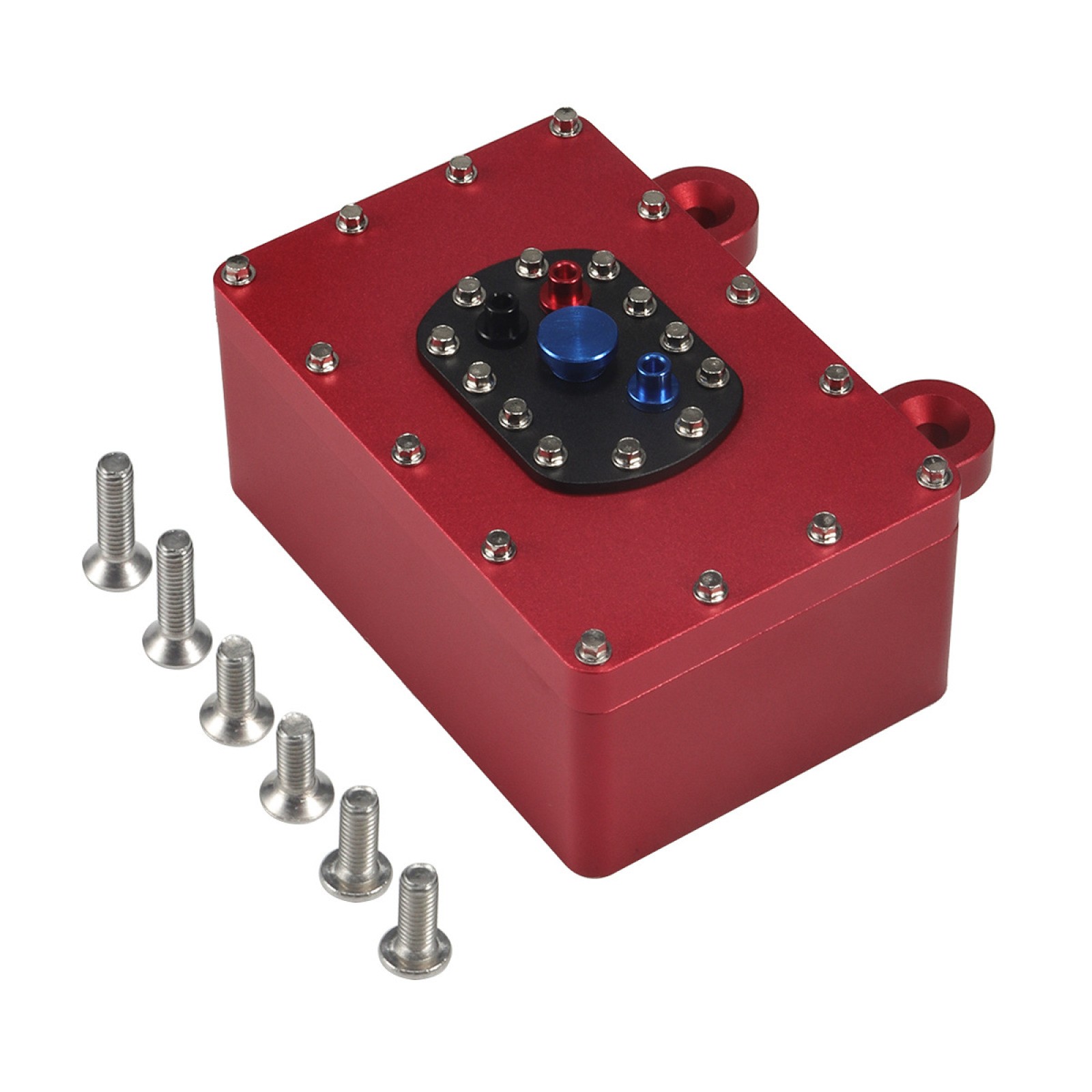 CNC Metal Scale Fuel Cell Receiver Box for SCX10 PR10 TRX4 1/10 RC Crawler Zn