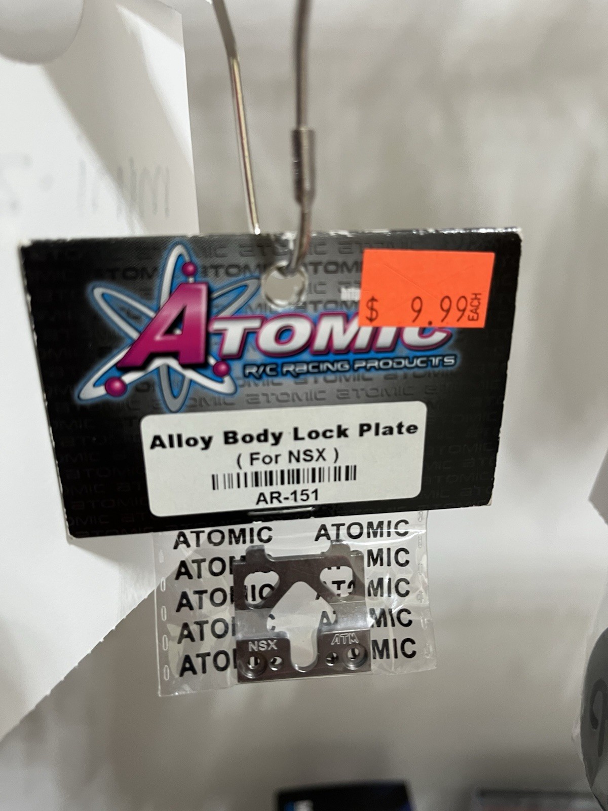 Atomic Alloy Body Lock Plate For NSX AR-151