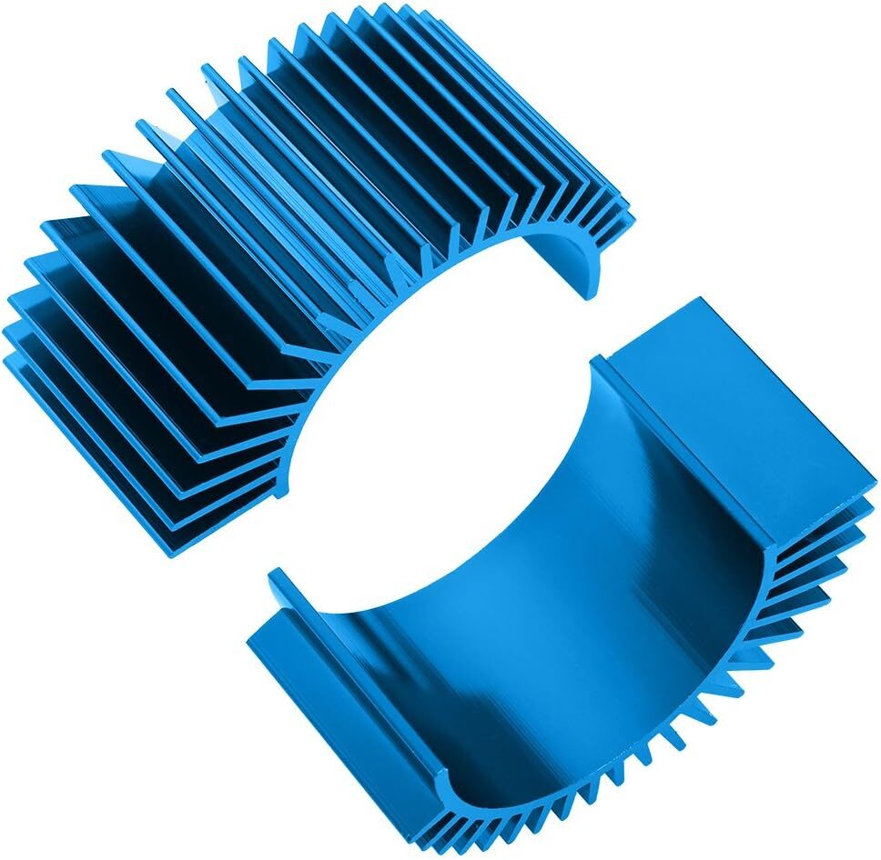 2-Pack HobbyPark Aluminum Electric Motor Heat Sink Cooling Fins for RS540…