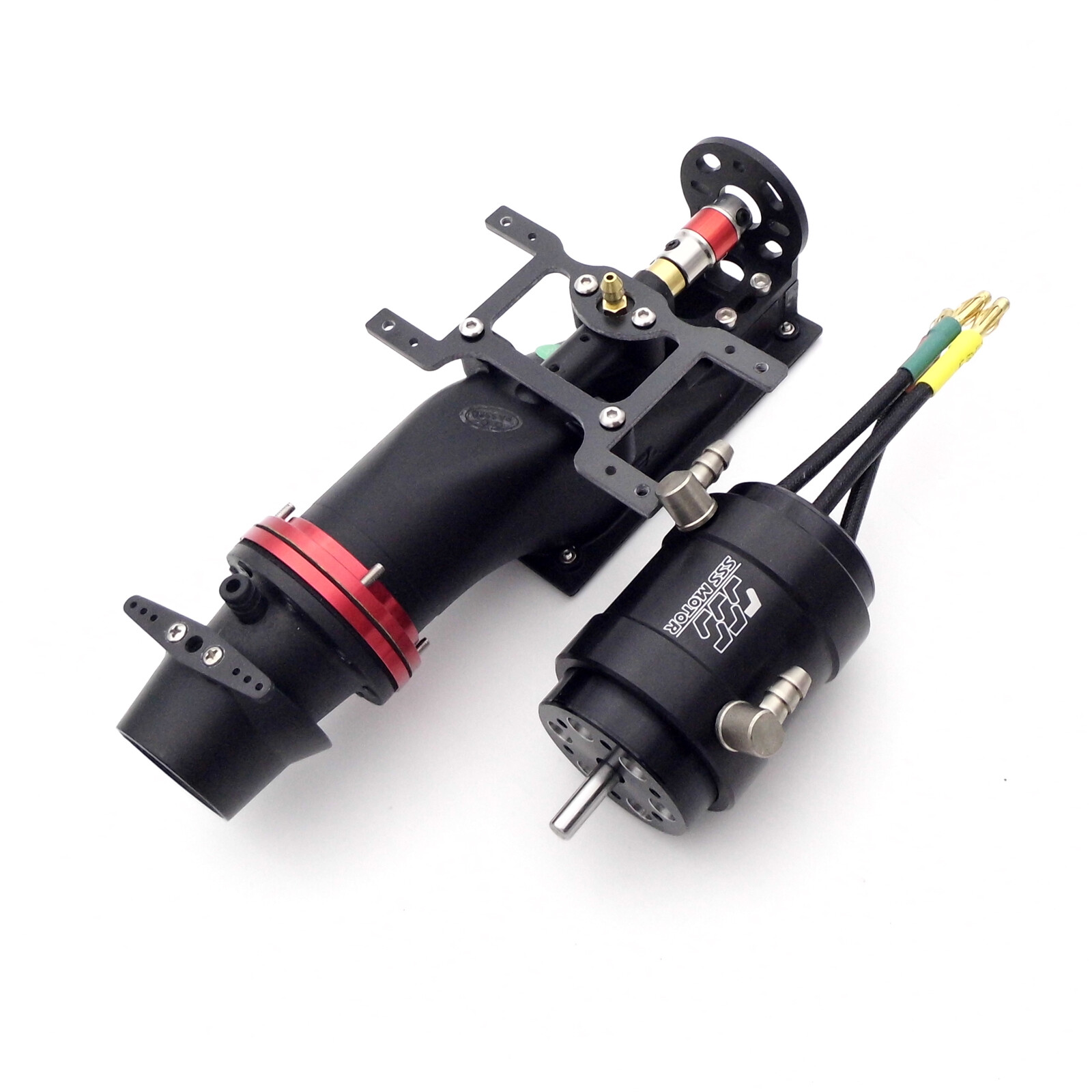 3660 KV1620 Brushless Motor Water Thrust Jet Pump 29mm CNC Props for RC Jet Boat