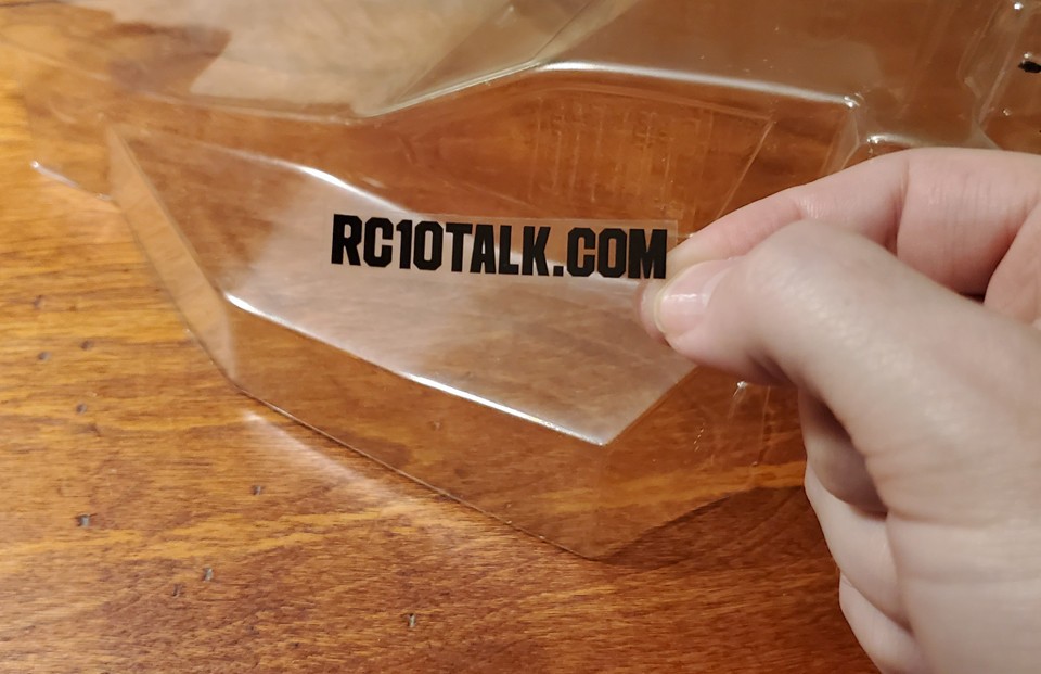 RC10TALK Legacy in Black decals – Associated – Losi – Tamiya – Kyosho – Yokomo