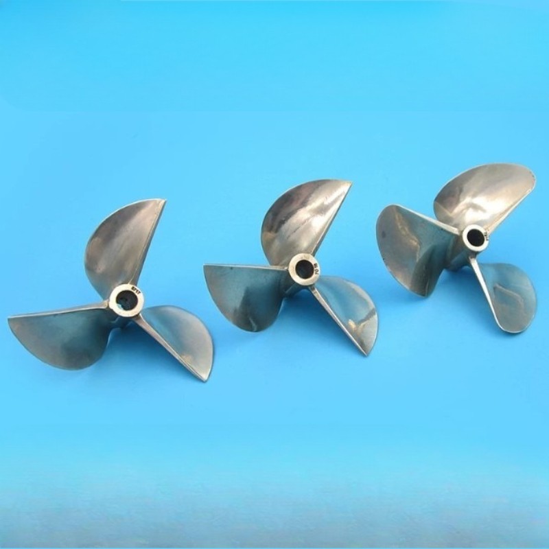 Quality 6717/ 7016 / 7214 3-Blade Bronze Propeller for Prop 1/4 6.35mm Shaft RC