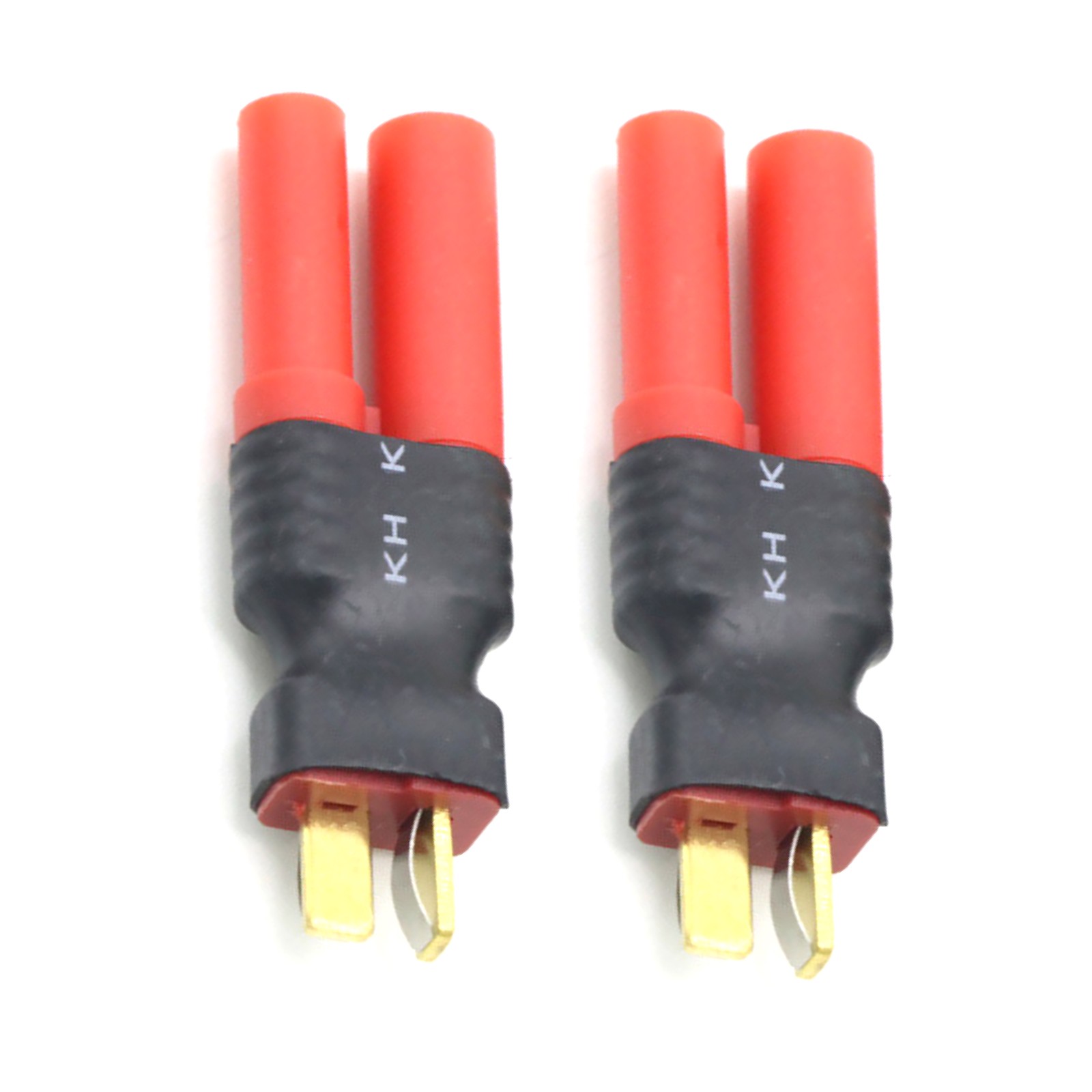 2Pcs T Male /Female to HXT4.0 Adapter Connector Cordles For Drone/Car/Boat