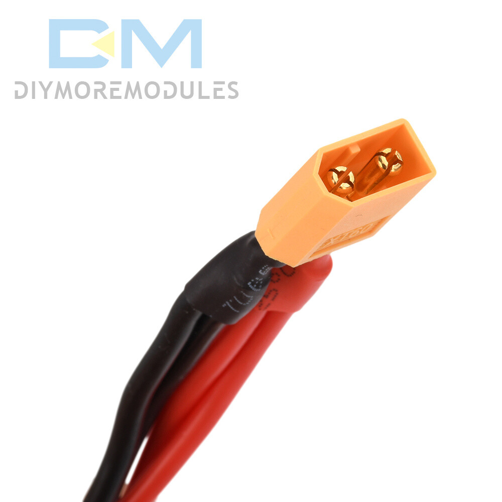 XT60 Male/Female Cable Parallel Battery Connector 4AWG Silicone Wire Y Splitter