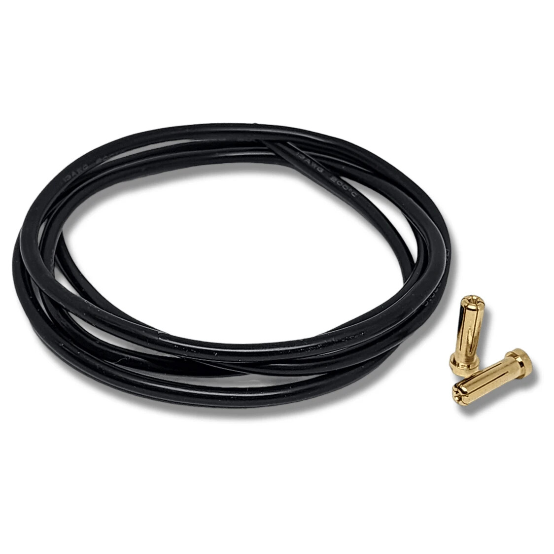 Ultra-Flex AWG Silicone Wire w/ 5mm Low Profile Bullet Connector