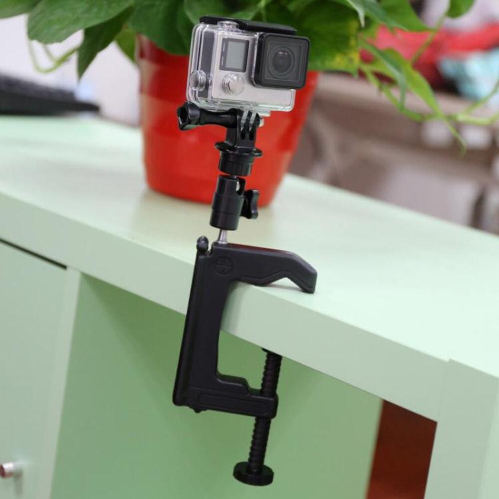 Desktop Fixed Clamp Holder Tripod Adapter, 1-6 cm Clamp, GoPro, Insta360, DJI