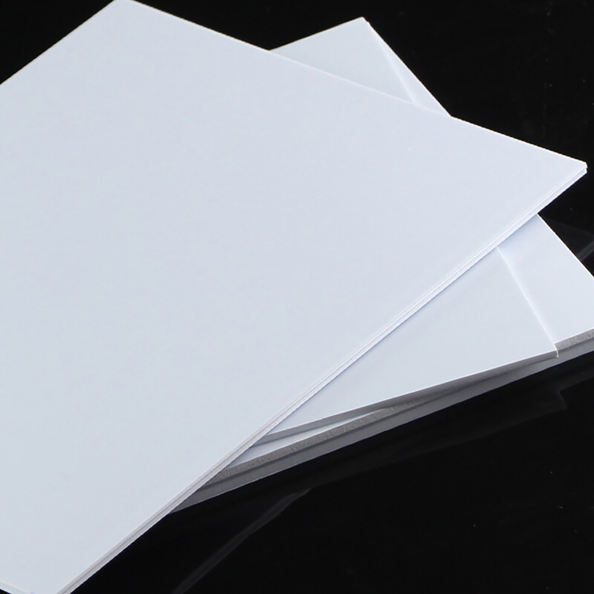 ABS Styrene Plastic Sheet Board White Black Clear Models Craft 0.8 1 1.5 2 3mm