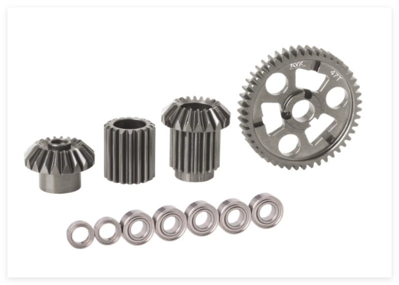 Front Rear Transmission Gear For Tamiya 1/10 Hotshot II 2024 4WD RC Car Parts US