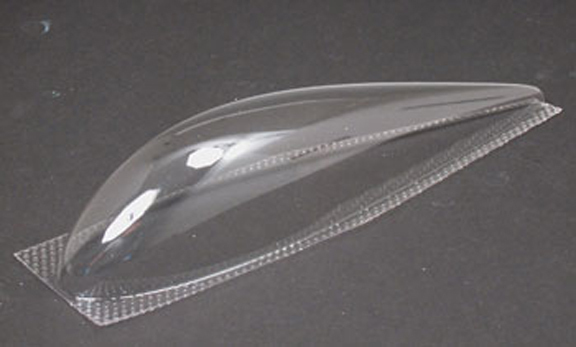 10 Inch Bubble Style Canopy for Super Kaos 60, Super Kaos Jr, Kaos 40 or Similar