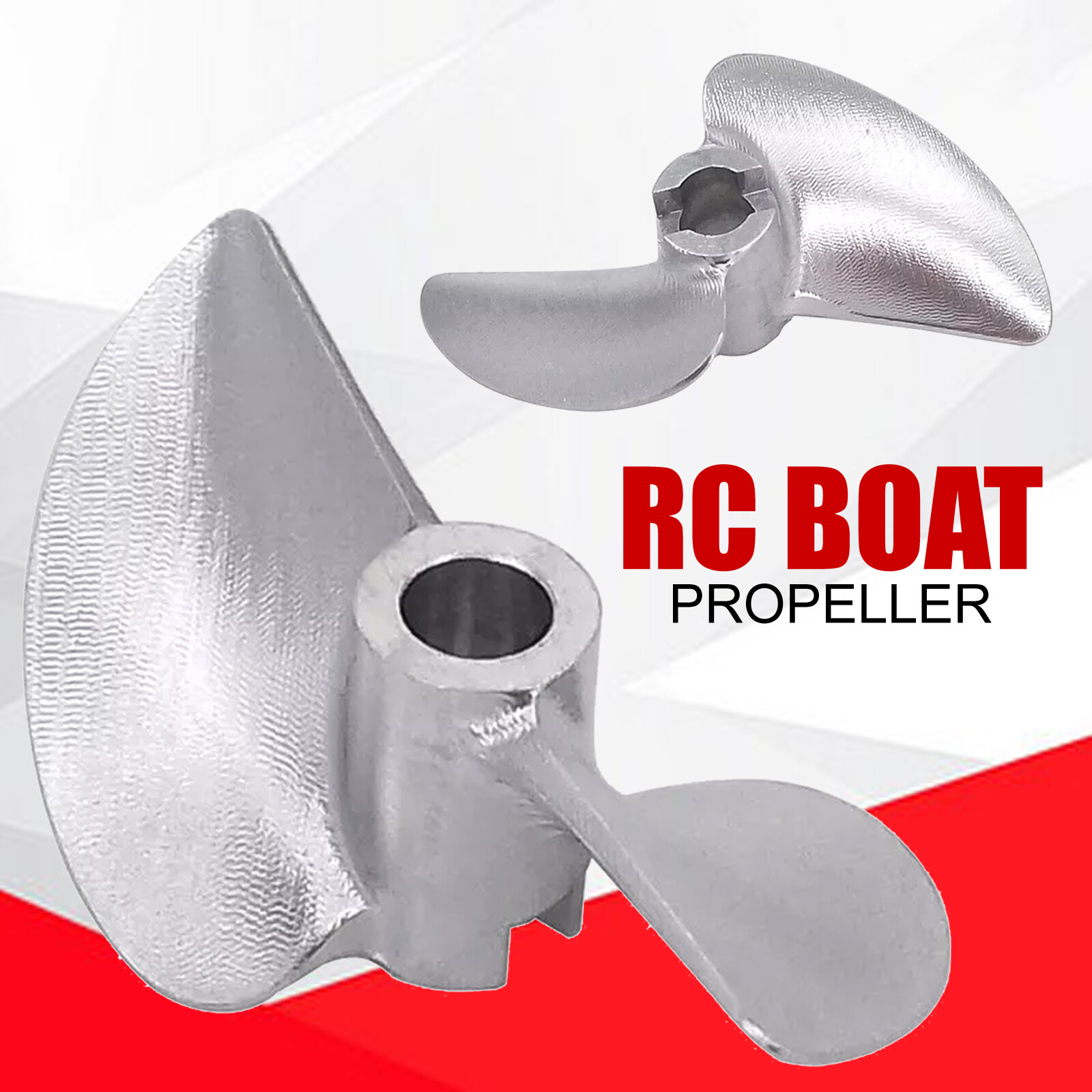 For Spartan M41 RC Boat Propeller 42mm 4.76mm 3/16″ CNC Metal P1.4 Prop