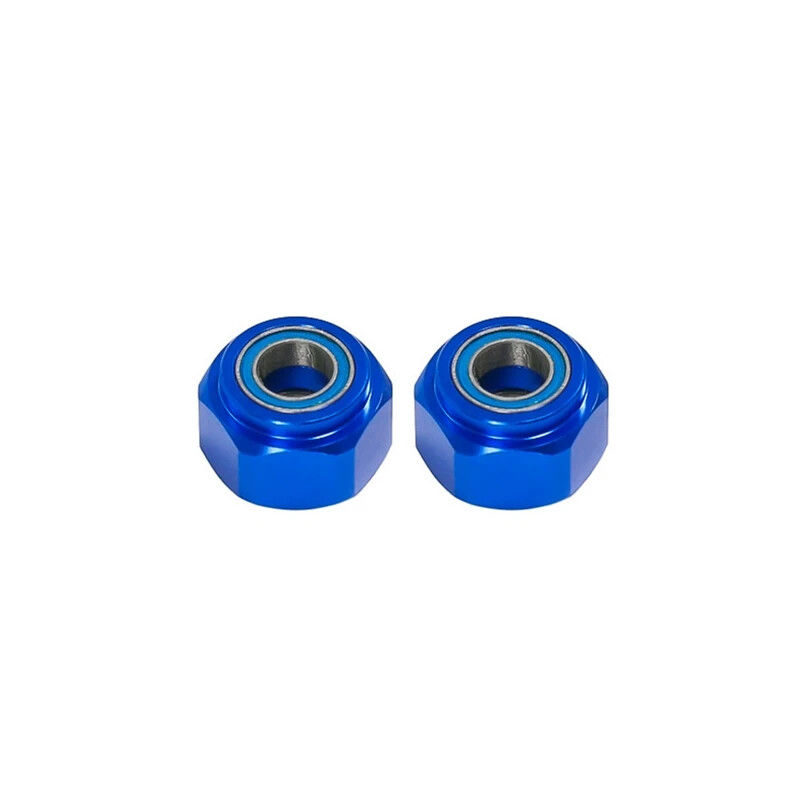 2pcs Metal Front 12mm Wheel Hex Hub Adapter for Tamiya DT03 DT-03 1/10 RC Car