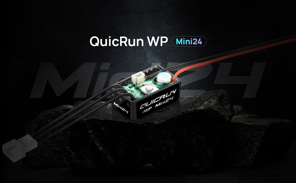 HOBBYWING QUICRUN WP-MINI24 25A ESC 1621SL 3500KV Motor For 1/24 Crawler Car