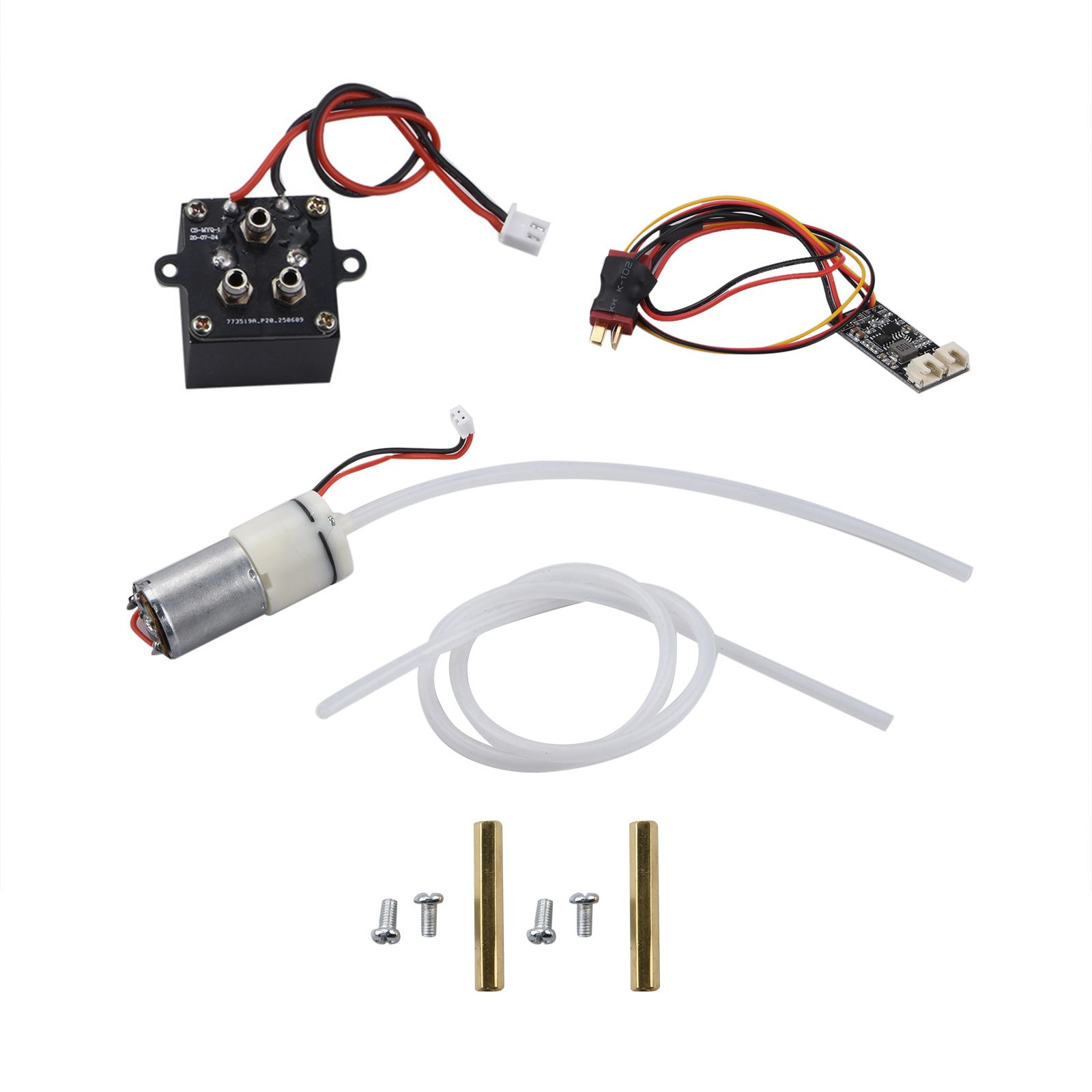 Metal Smoke Generator Simulator Smoker Part For Axial SCX10 III 1/10 RC Crawler*