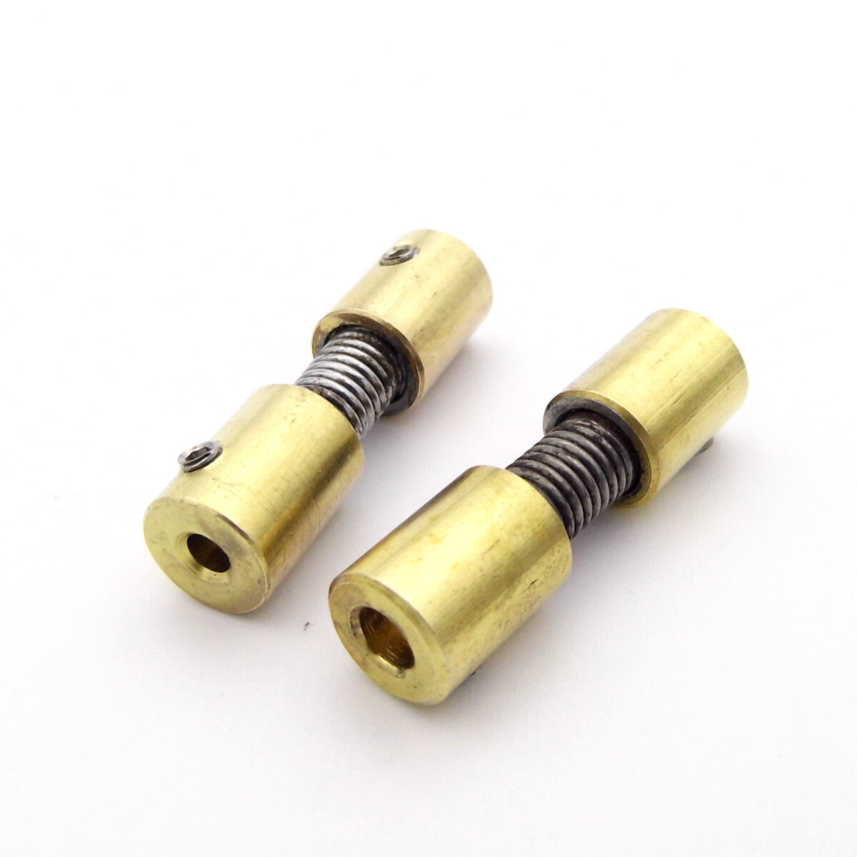 2x Spring Coupling Universal Joint Connectors 2.3 3.0 3.175 4mm f RC Boat Marine