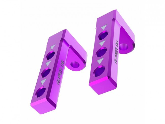 3RACING ALUMINUM FRONT / REAR BODY POST FOR 1/10 AUPER D6 S SPORT DRIFT RC CAR