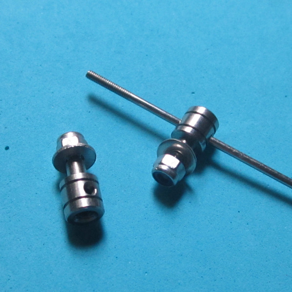6x 2mm Linkage Connector Rudder Servo Push Rod Stopper f RC Boat Airplane robot