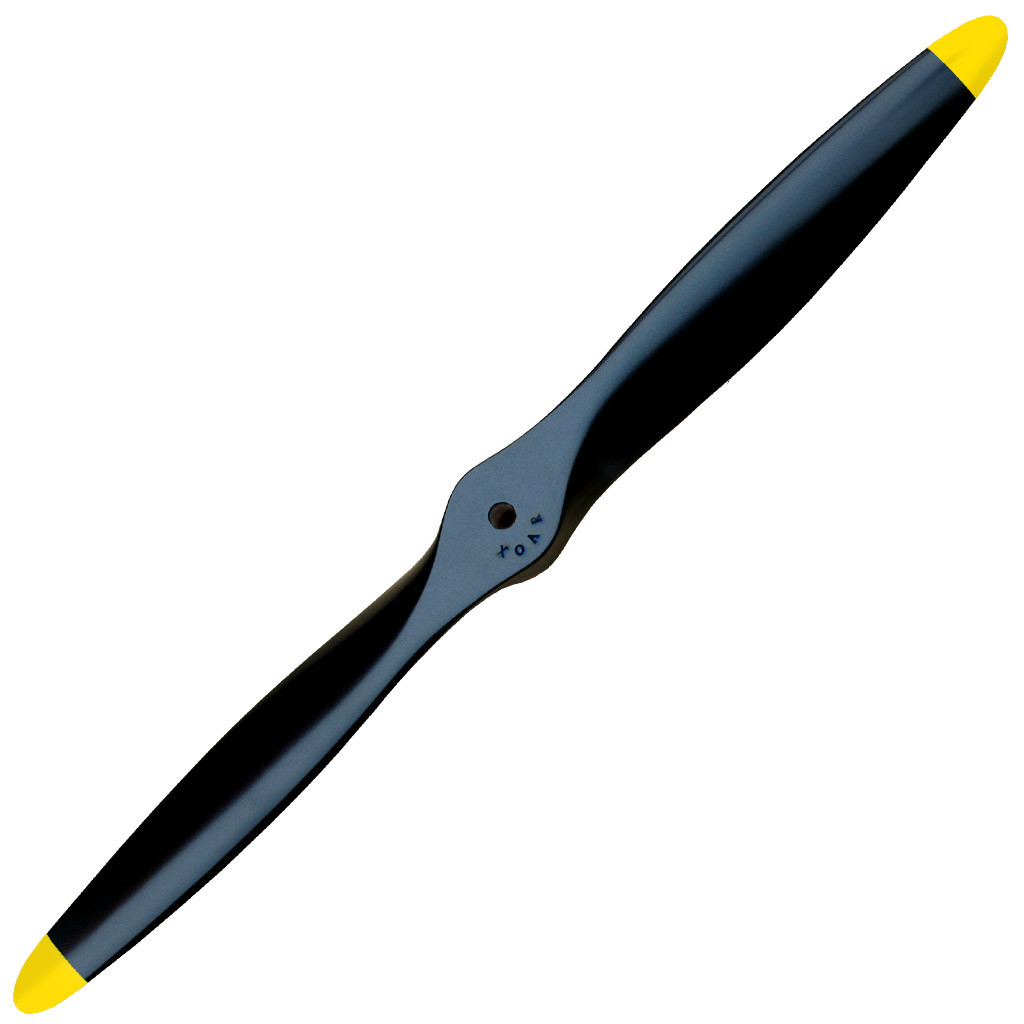 XOAR PJWWII 15×8 RC Model Airplane Propeller 15 Inch Blk Wood Warbird Gas Prop