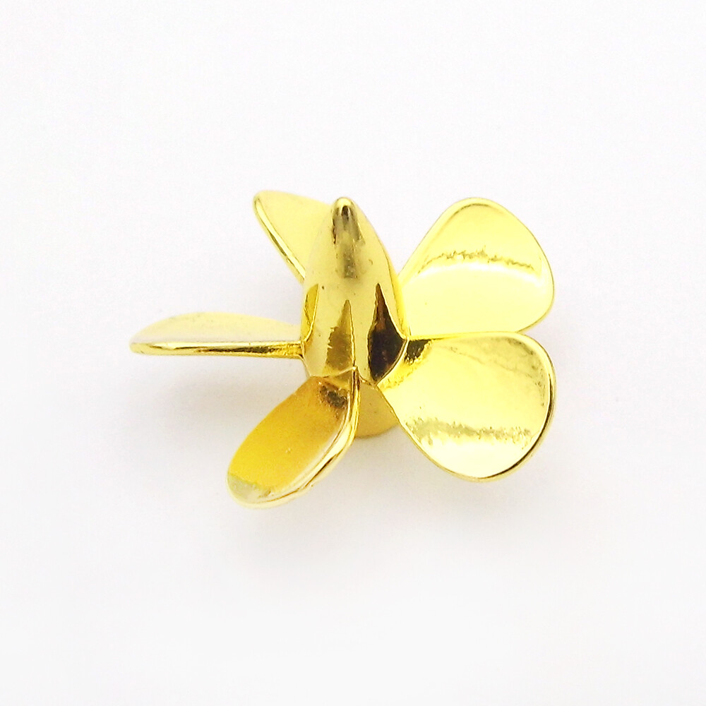 5-Blades RC Boat Metal Propeller 3mm M3 25mm Prop for 1/200 RC Scale Marine Tug