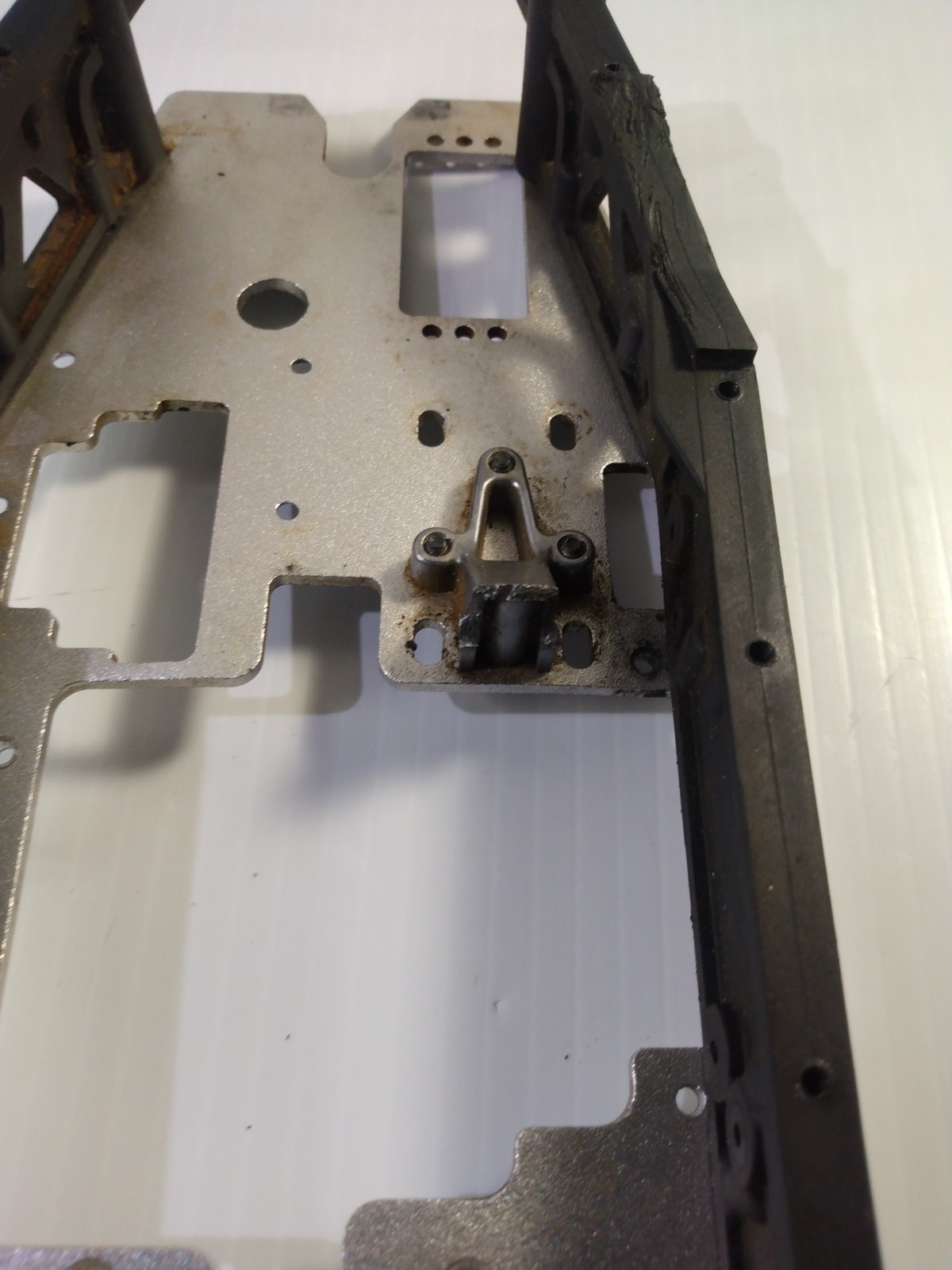 Team Losi LST2 Chassis Parts, Nitro Rc Replacement Parts Rc Stuff, Color Silver