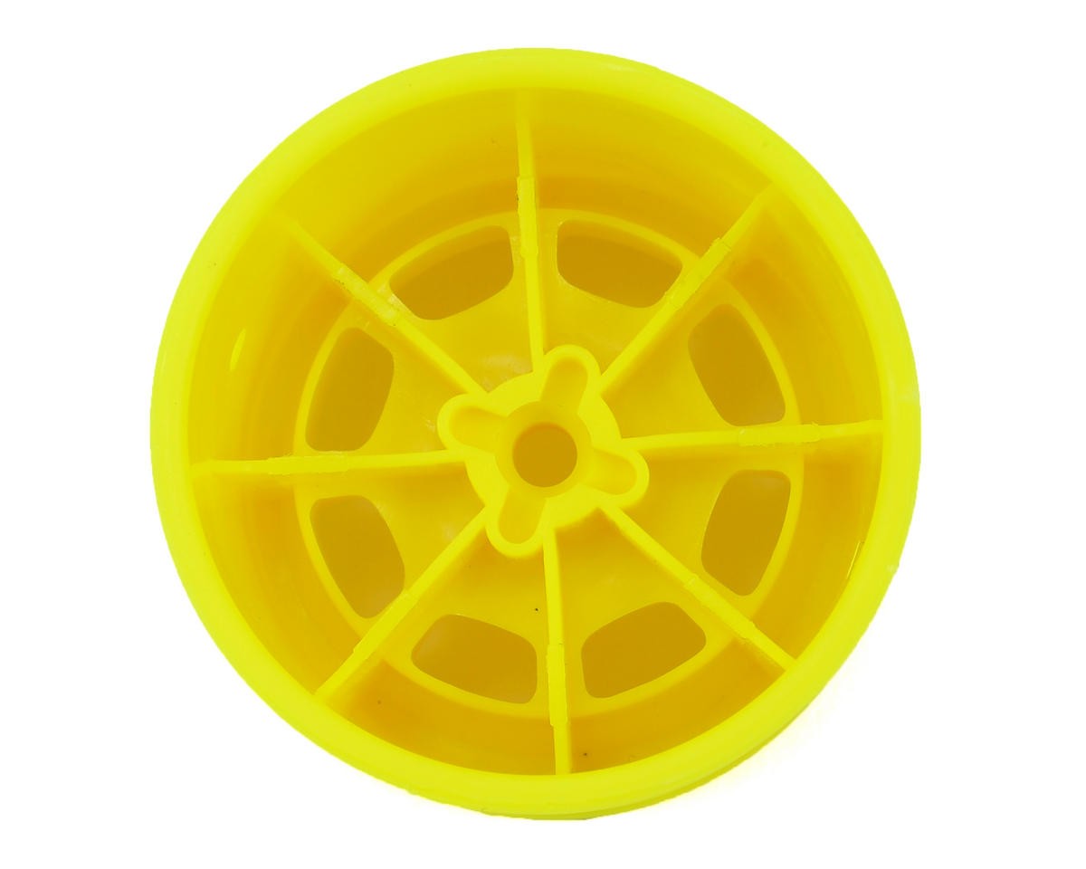 JConcepts Hazard 1.7″ RC10 Rear Wheel (Yellow) (2) [JCO3359Y]