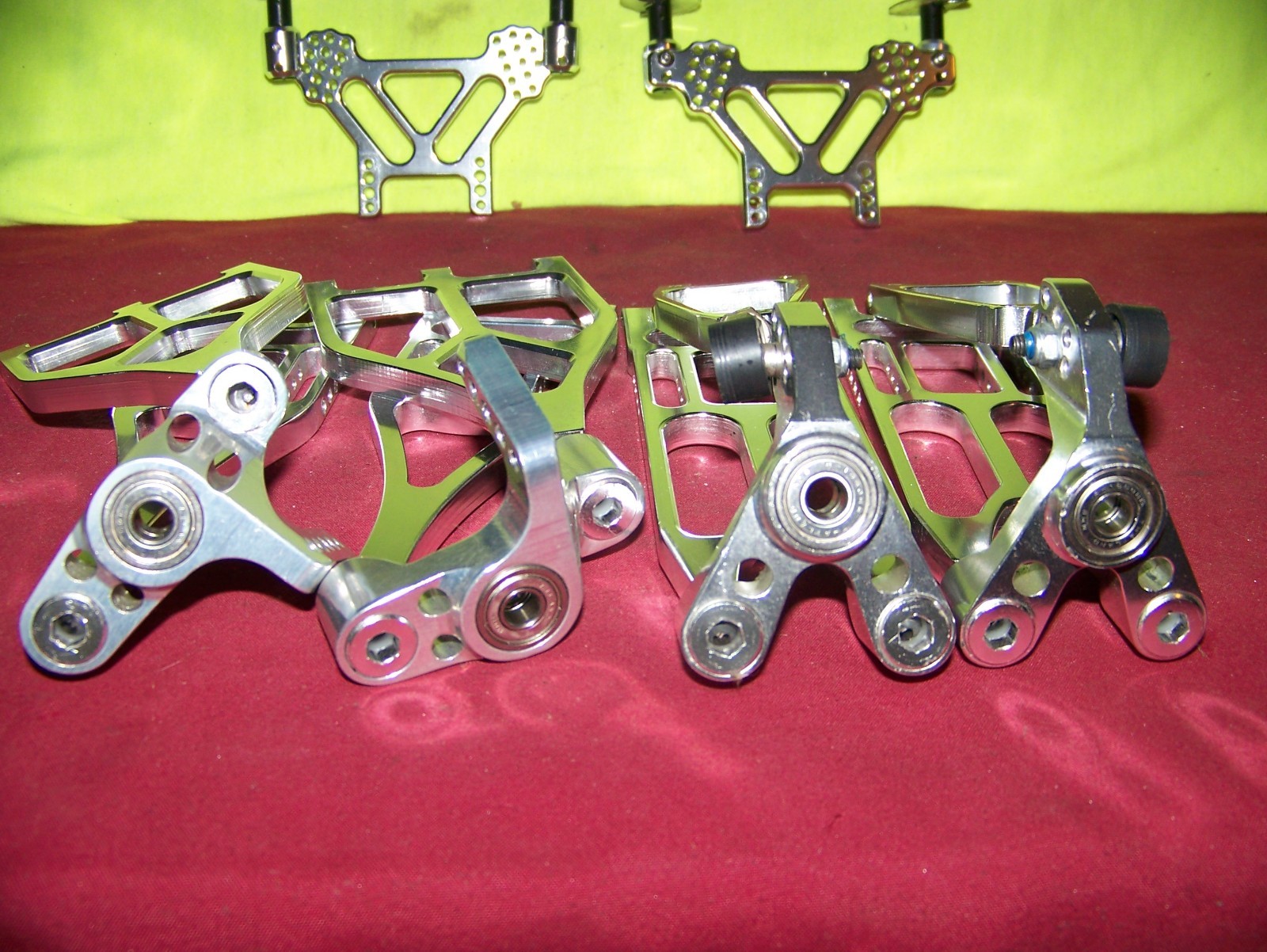 traxxas tmaxx emaxx supermaxx integy racer x aluminum chrome rc monster gt parts
