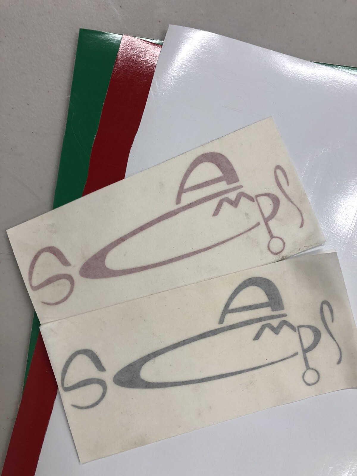 Set of 4 Remote Control Scamps Club Decals 5” RC Airplane Stickers MS