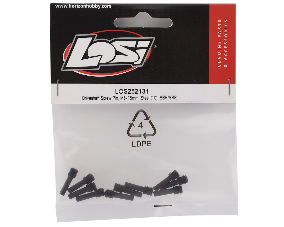 Losi Baja Rey SBR 2.0 Driveshaft Screw Pin (10) [LOS252131]