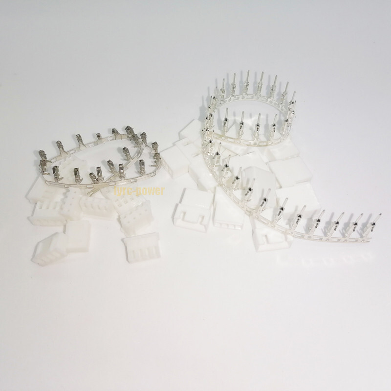 20Pairs Updated Needle House Cover XH 2.54mm 3P 4P Male Female Connector Plugs